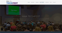 Desktop Screenshot of nwatechfest.com